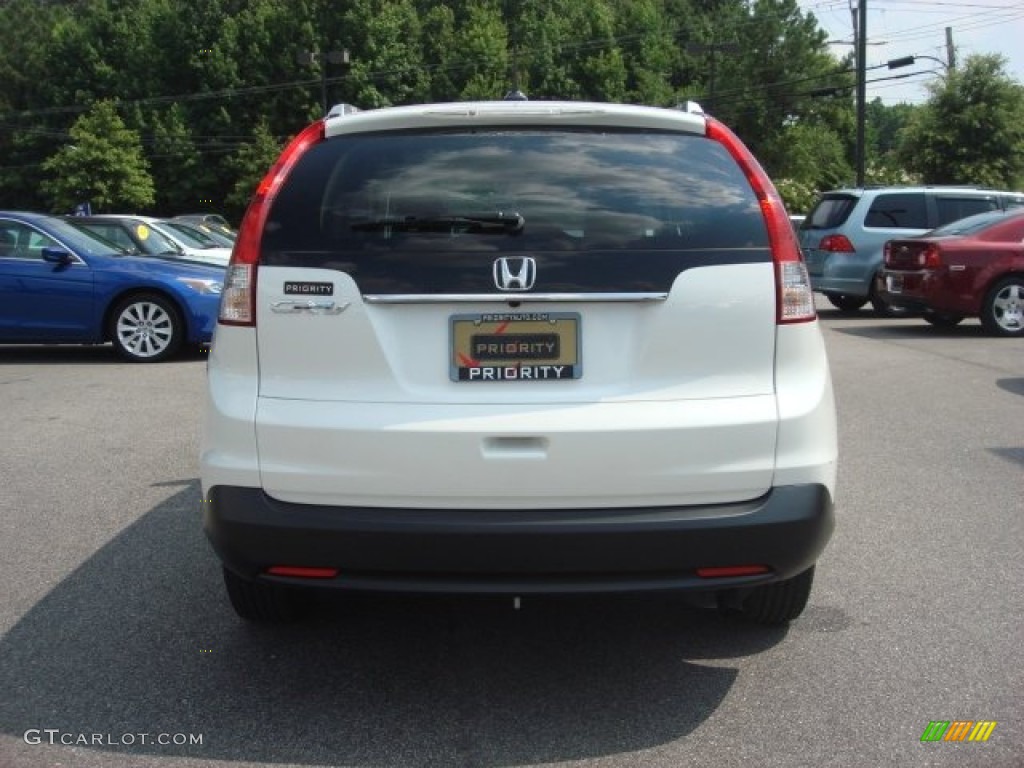 2012 CR-V EX-L - White Diamond Pearl / Beige photo #5