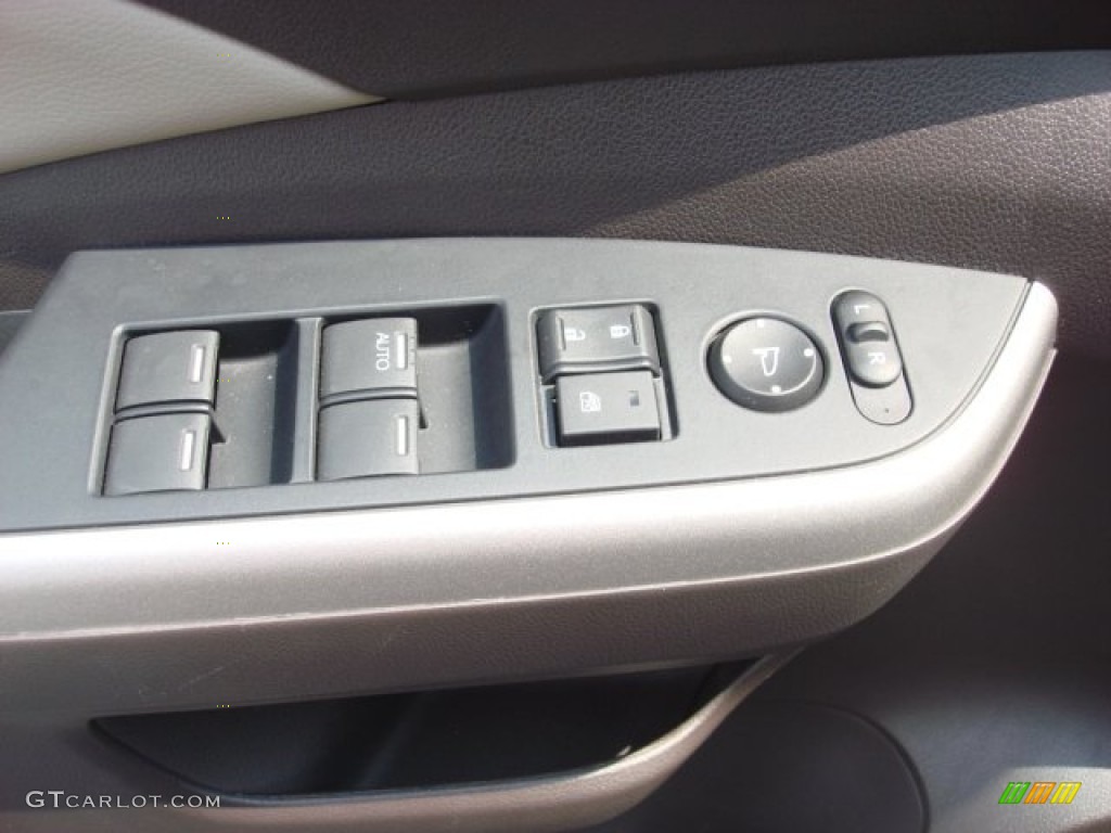 2012 CR-V EX-L - White Diamond Pearl / Beige photo #16