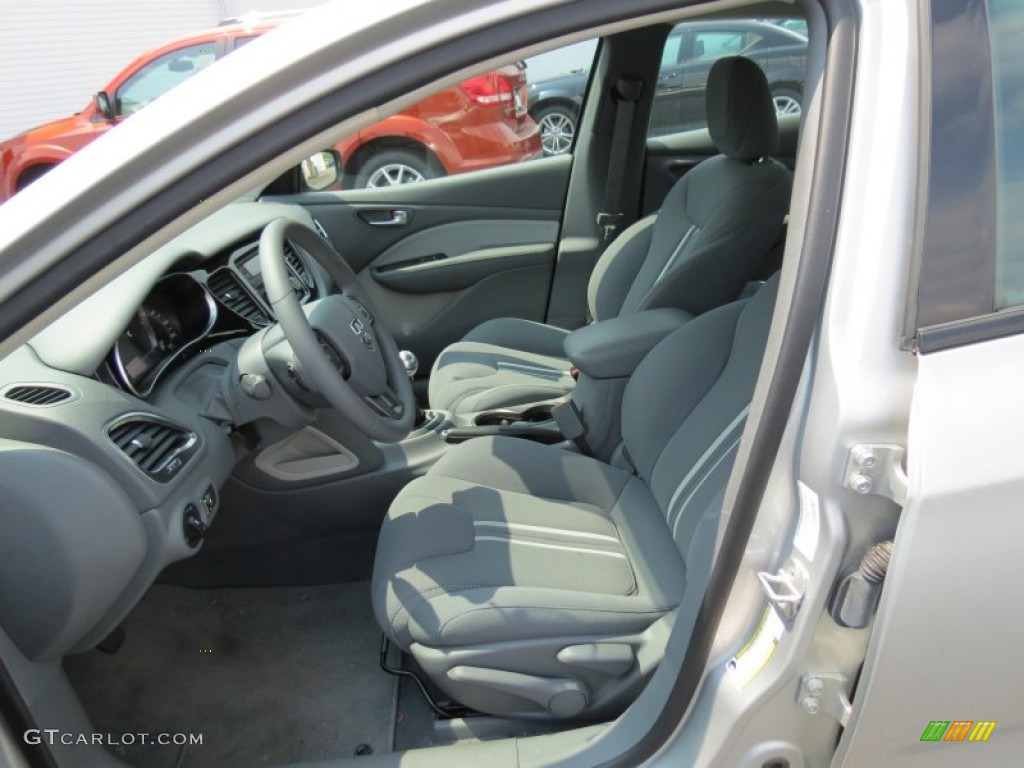 2013 Dart Rallye - Bright Silver Metallic / Diesel Gray photo #6