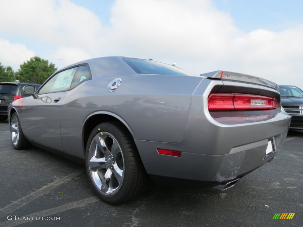 2013 Challenger R/T - Billet Silver Metallic / Dark Slate Gray photo #2