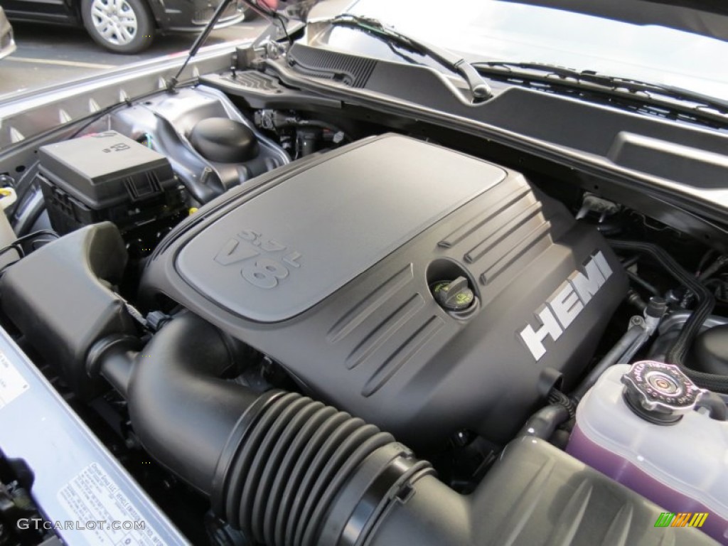 2013 Challenger R/T - Billet Silver Metallic / Dark Slate Gray photo #10