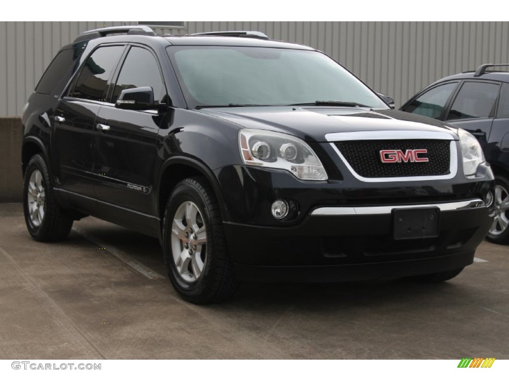 2007 Acadia SLT - Deep Blue Metallic / Titanium photo #1