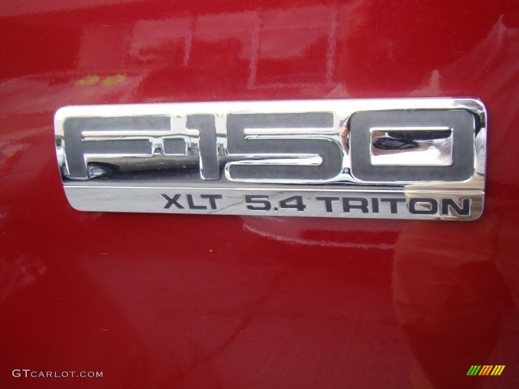 2006 F150 XLT SuperCab - Dark Toreador Red Metallic / Tan photo #25