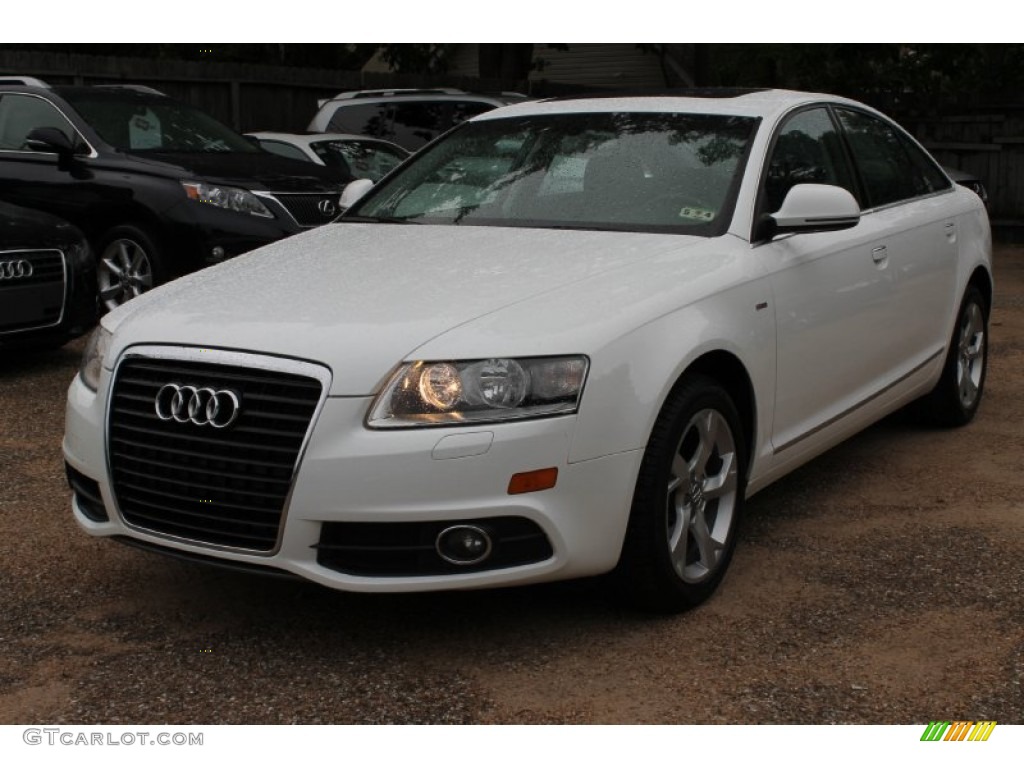 Ibis White 2011 Audi A6 3.2 Sedan Exterior Photo #83675158