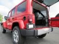 Flame Red - Wrangler Unlimited Sahara 4x4 Photo No. 11