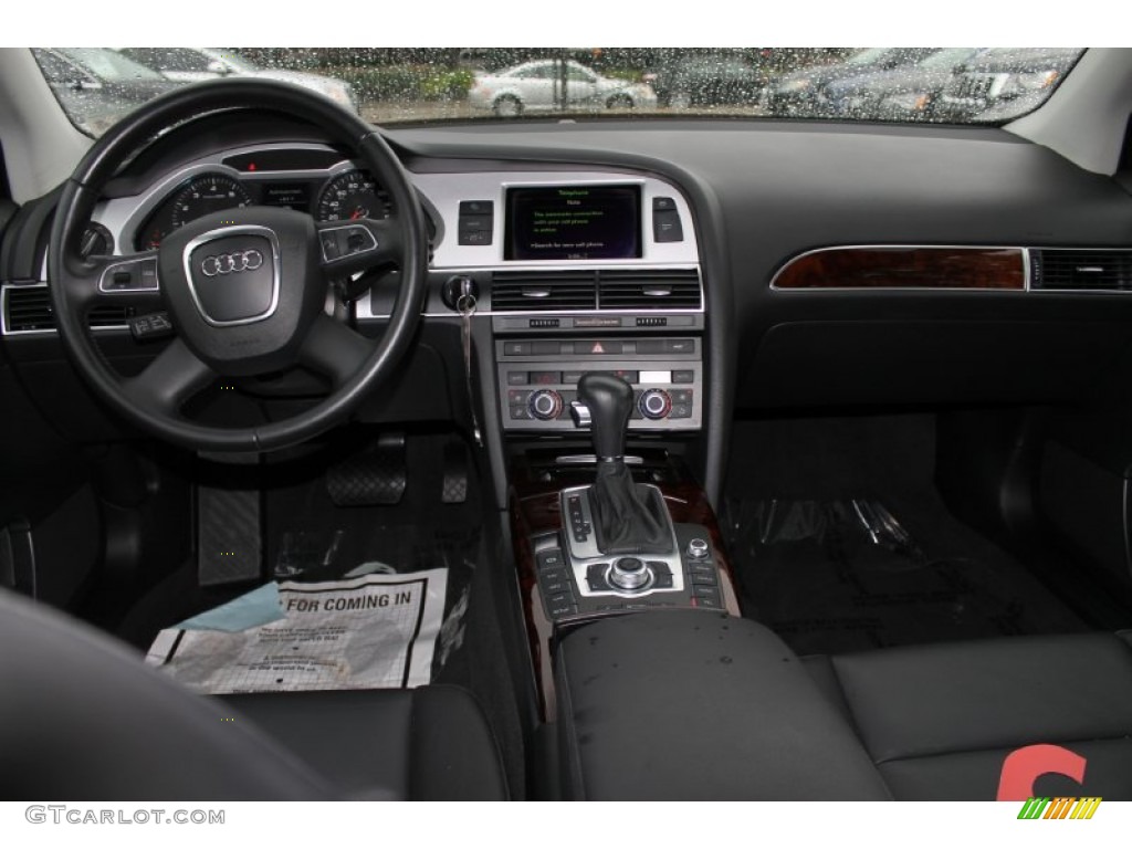 2011 Audi A6 3.2 Sedan Black Dashboard Photo #83675677