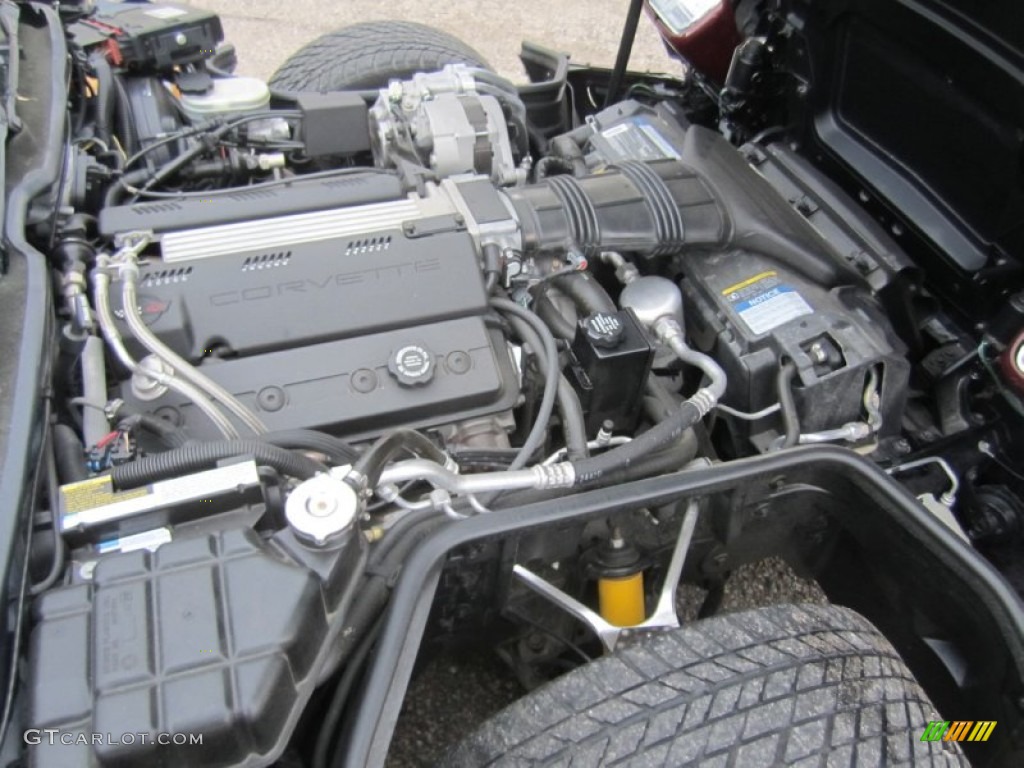 1993 Chevrolet Corvette 40th Anniversary Coupe 5.7 Liter OHV 16-Valve LT1 V8 Engine Photo #83676856