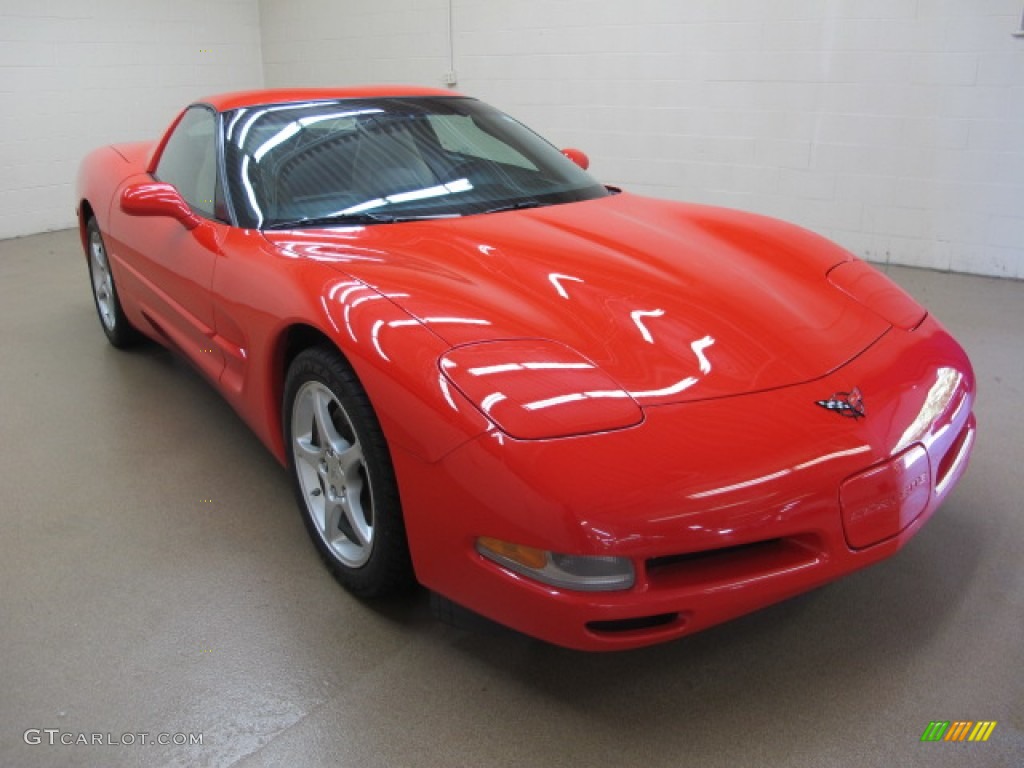 2004 Corvette Coupe - Torch Red / Light Oak photo #1