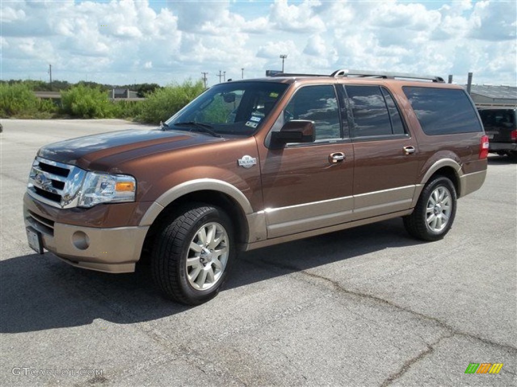 2011 Expedition EL King Ranch - Golden Bronze Metallic / Chaparral Leather photo #1