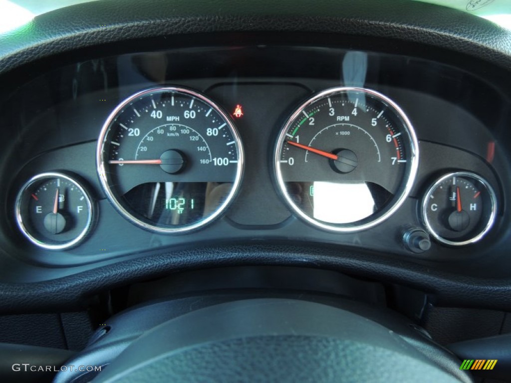 2011 Wrangler Sport 4x4 - Mango Tango Pearl / Black photo #14