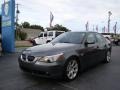 Titanium Grey Metallic - 5 Series 550i Sedan Photo No. 4