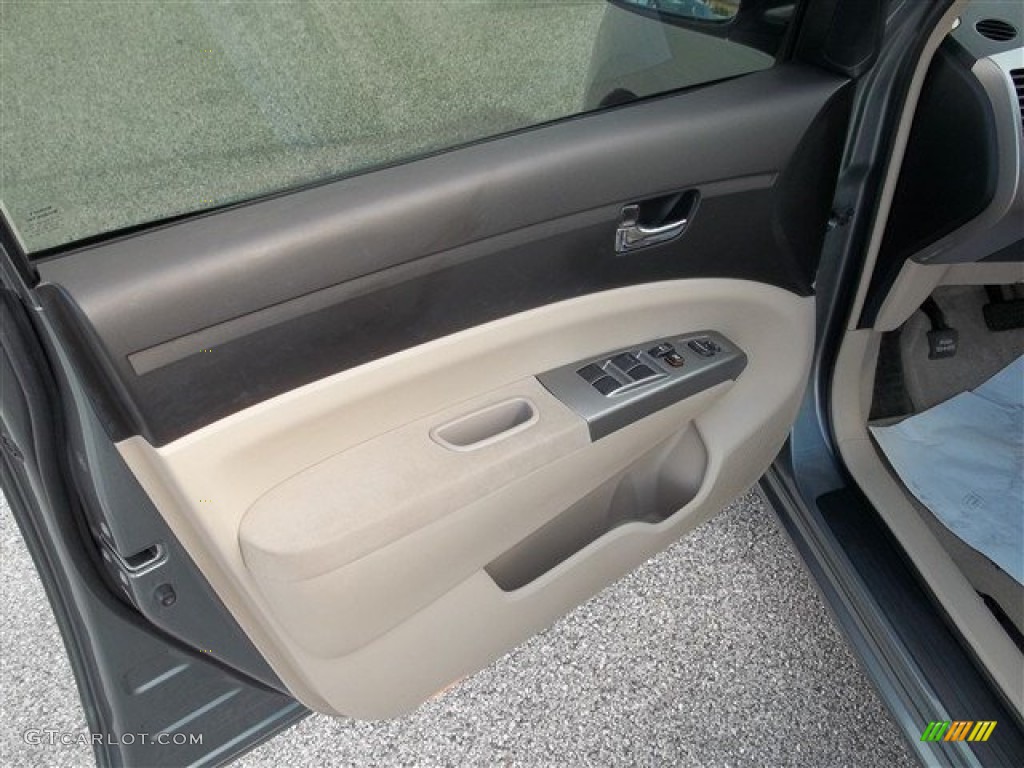 2005 Prius Hybrid - Tideland Gray Green Pearl / Ivory/Brown photo #6
