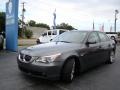 Titanium Grey Metallic - 5 Series 550i Sedan Photo No. 25