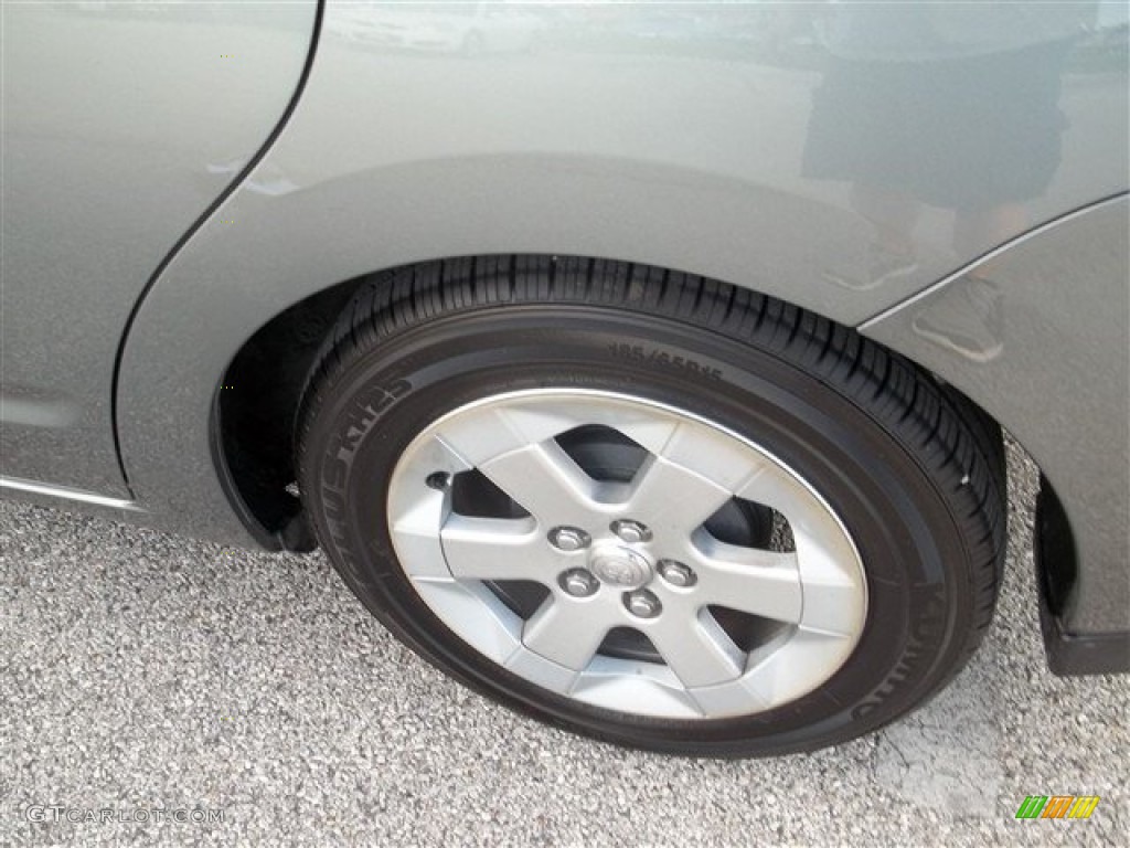 2005 Prius Hybrid - Tideland Gray Green Pearl / Ivory/Brown photo #19