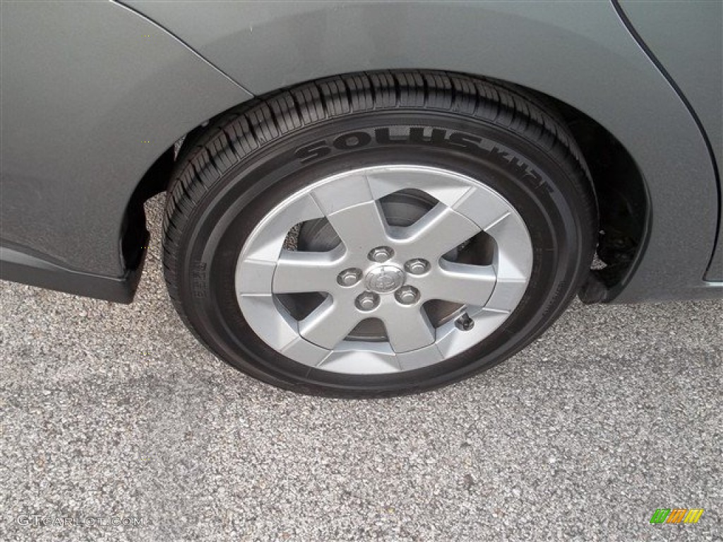 2005 Prius Hybrid - Tideland Gray Green Pearl / Ivory/Brown photo #26
