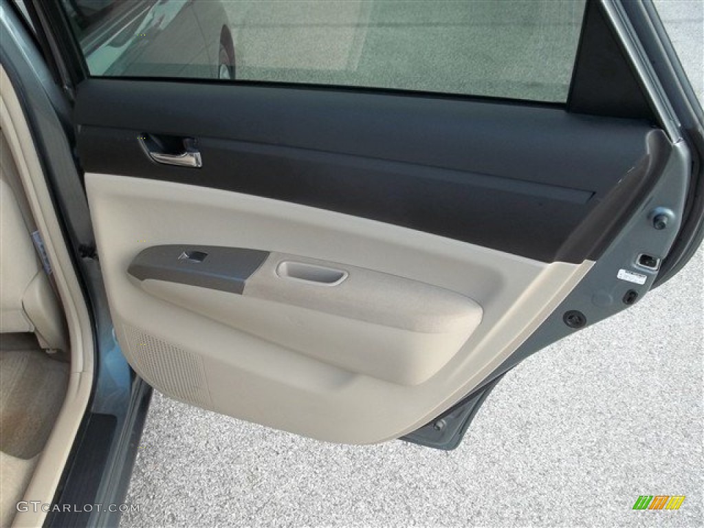 2005 Prius Hybrid - Tideland Gray Green Pearl / Ivory/Brown photo #27