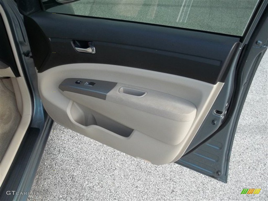2005 Prius Hybrid - Tideland Gray Green Pearl / Ivory/Brown photo #30