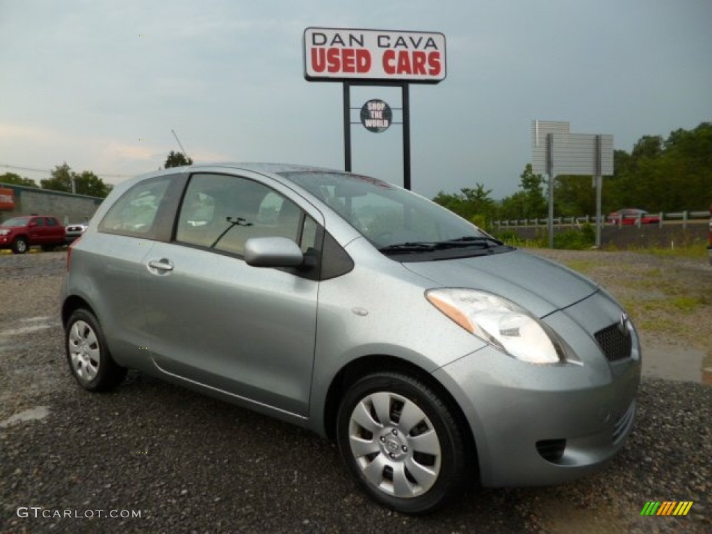 2007 Yaris 3 Door Liftback - Meteorite Metallic / Dark Charcoal photo #1