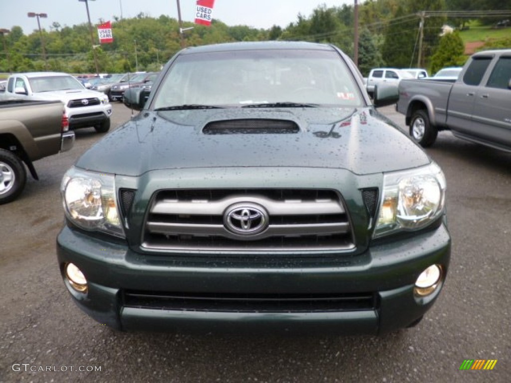 2010 Tacoma V6 SR5 TRD Sport Double Cab 4x4 - Timberland Mica / Graphite photo #2
