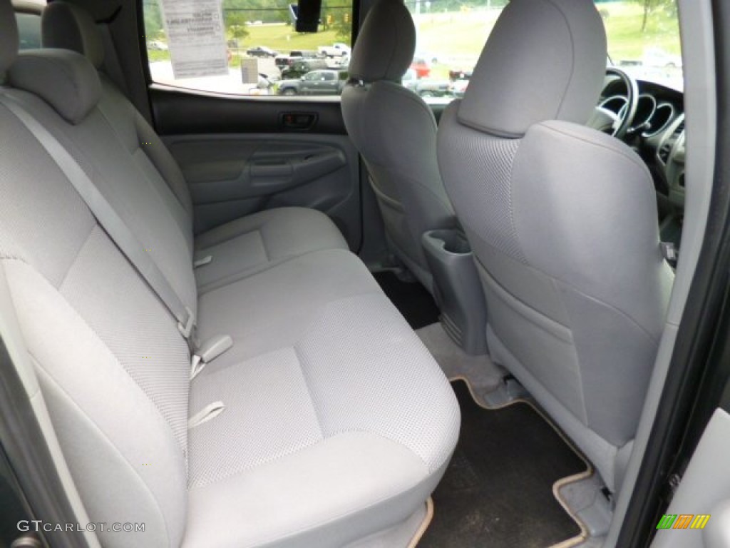 2010 Tacoma V6 SR5 TRD Sport Double Cab 4x4 - Timberland Mica / Graphite photo #9