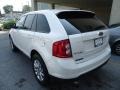 2012 White Platinum Metallic Tri-Coat Ford Edge SEL  photo #8