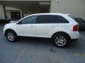 2012 White Platinum Metallic Tri-Coat Ford Edge SEL  photo #9
