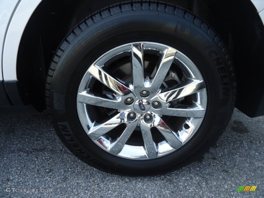 2012 Edge SEL - White Platinum Metallic Tri-Coat / Medium Light Stone photo #10