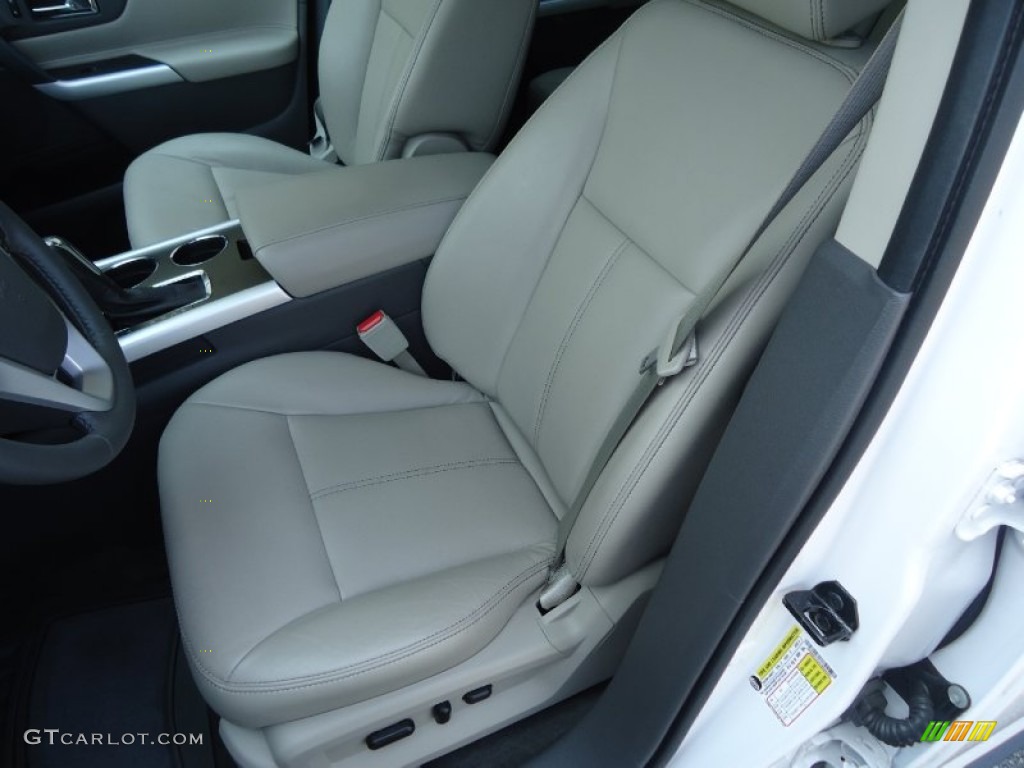 2012 Edge SEL - White Platinum Metallic Tri-Coat / Medium Light Stone photo #12