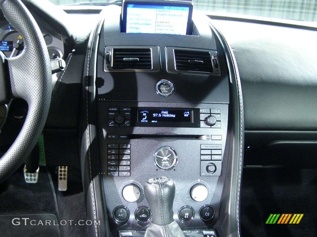 2007 V8 Vantage Coupe - Vertigo Blue / Obsidian Black photo #8