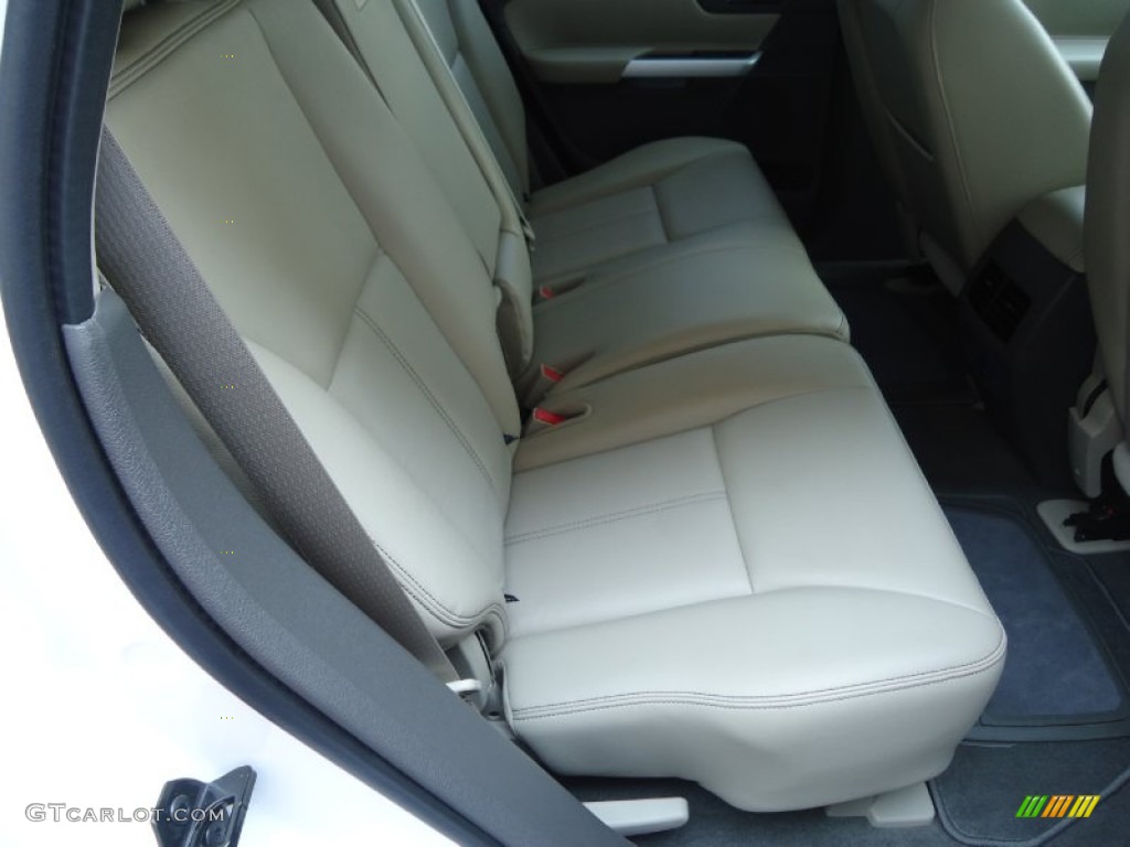 2012 Edge SEL - White Platinum Metallic Tri-Coat / Medium Light Stone photo #17