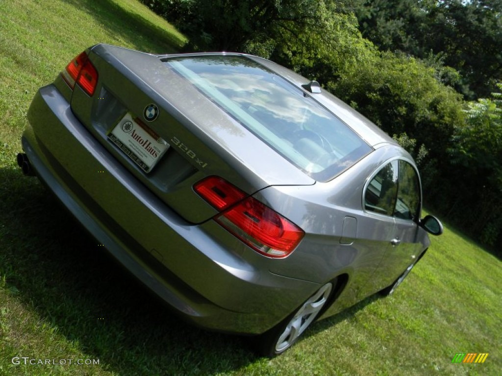 2008 3 Series 328xi Coupe - Space Grey Metallic / Gray photo #9