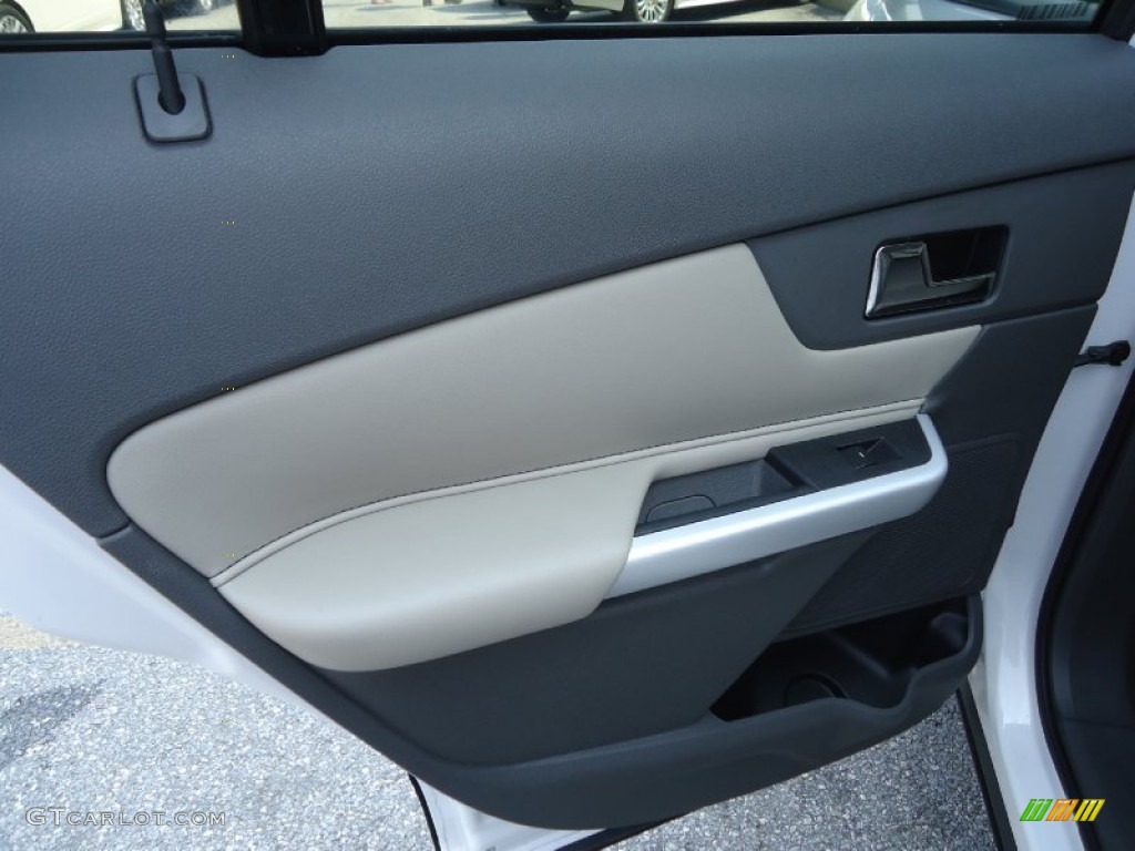 2012 Edge SEL - White Platinum Metallic Tri-Coat / Medium Light Stone photo #24