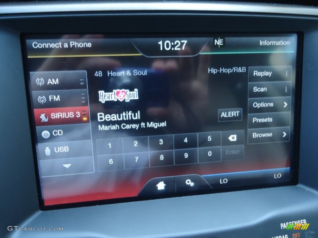 2012 Edge SEL - White Platinum Metallic Tri-Coat / Medium Light Stone photo #35