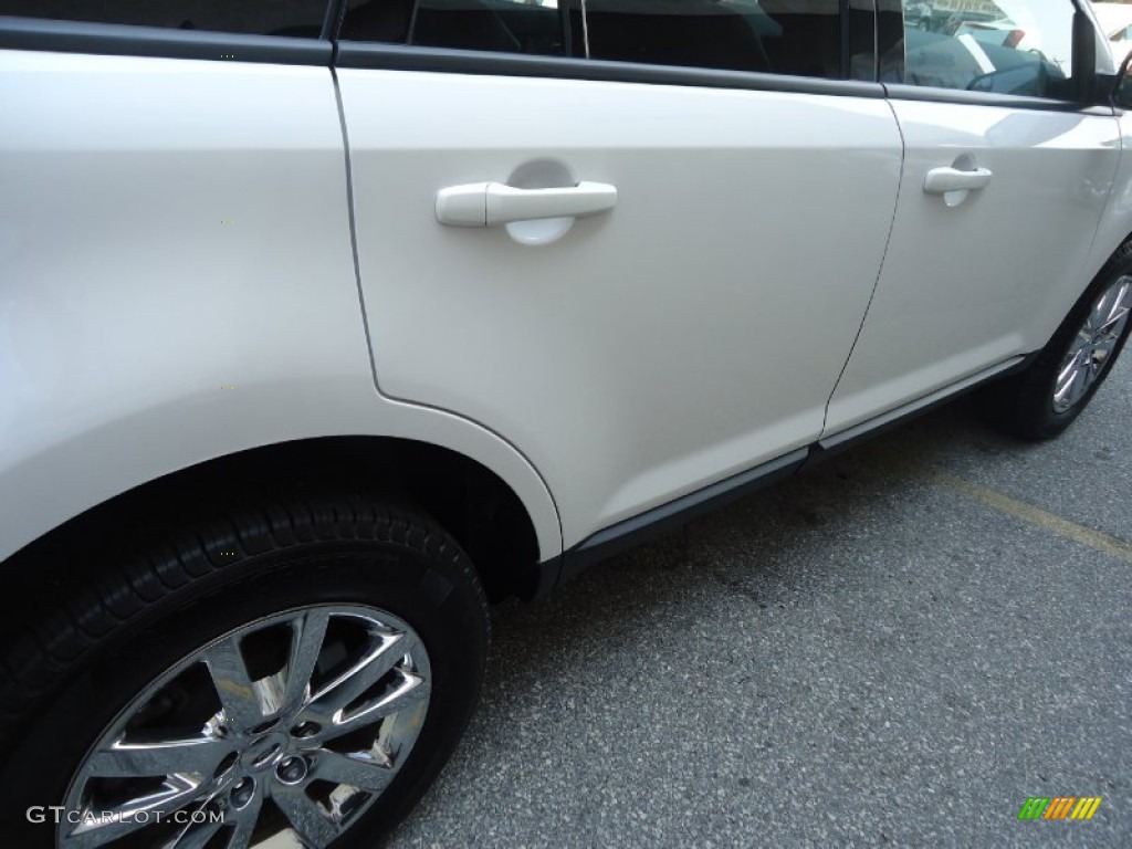 2012 Edge SEL - White Platinum Metallic Tri-Coat / Medium Light Stone photo #42