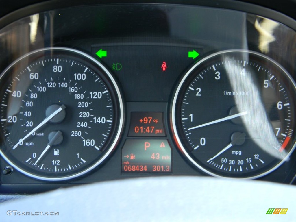 2008 3 Series 328xi Sedan - Black Sapphire Metallic / Beige photo #18