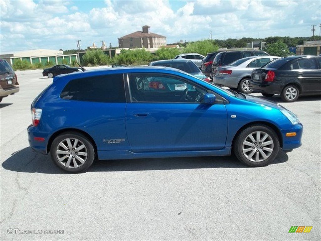 Fiji Blue Pearl 2004 Honda Civic Si Coupe Exterior Photo #83683582