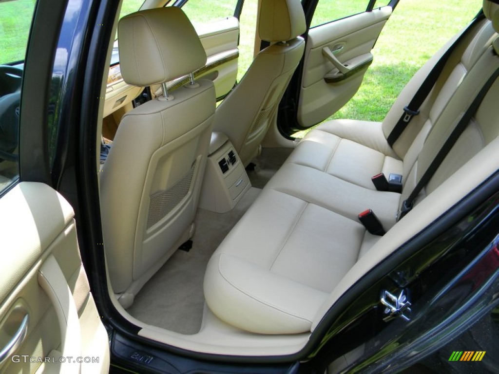 2008 3 Series 328xi Sedan - Black Sapphire Metallic / Beige photo #26