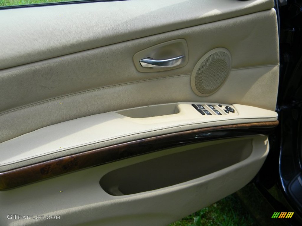 2008 3 Series 328xi Sedan - Black Sapphire Metallic / Beige photo #31