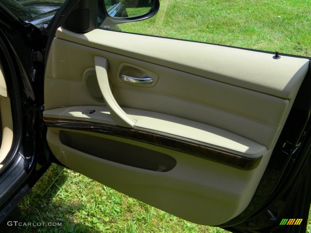 2008 3 Series 328xi Sedan - Black Sapphire Metallic / Beige photo #33