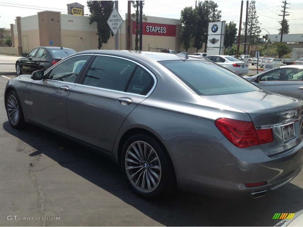 2011 7 Series 750Li Sedan - Space Gray Metallic / Black photo #4
