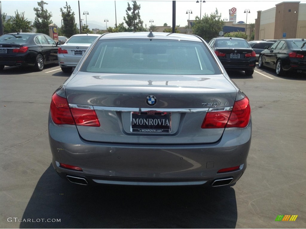 2011 7 Series 750Li Sedan - Space Gray Metallic / Black photo #5