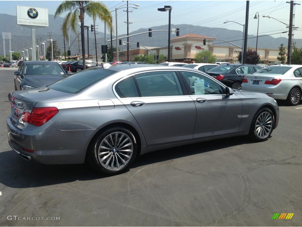 2011 7 Series 750Li Sedan - Space Gray Metallic / Black photo #6