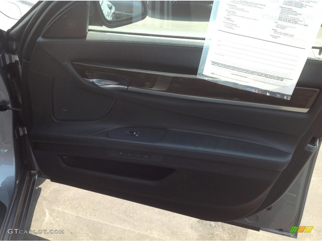 2011 7 Series 750Li Sedan - Space Gray Metallic / Black photo #10