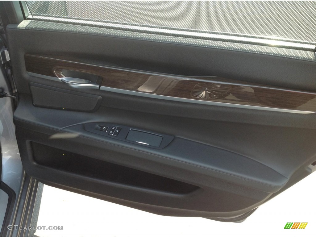 2011 7 Series 750Li Sedan - Space Gray Metallic / Black photo #11