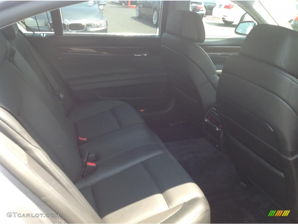 2011 7 Series 750Li Sedan - Space Gray Metallic / Black photo #12