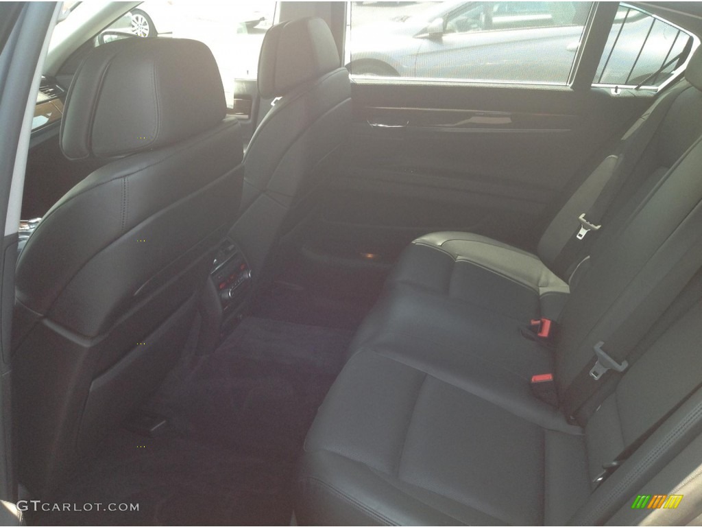 2011 7 Series 750Li Sedan - Space Gray Metallic / Black photo #14