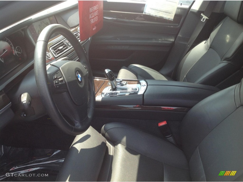 2011 7 Series 750Li Sedan - Space Gray Metallic / Black photo #17