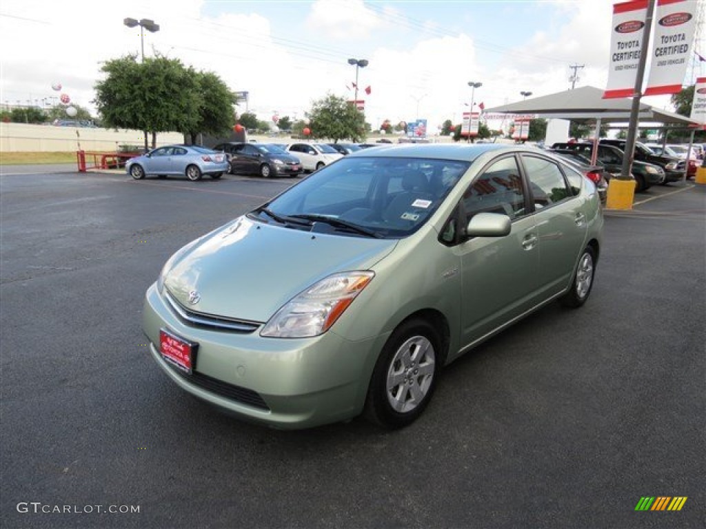 2007 Prius Hybrid - Silver Pine Green Mica / Bisque Beige photo #3