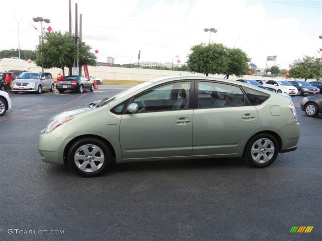 2007 Prius Hybrid - Silver Pine Green Mica / Bisque Beige photo #4