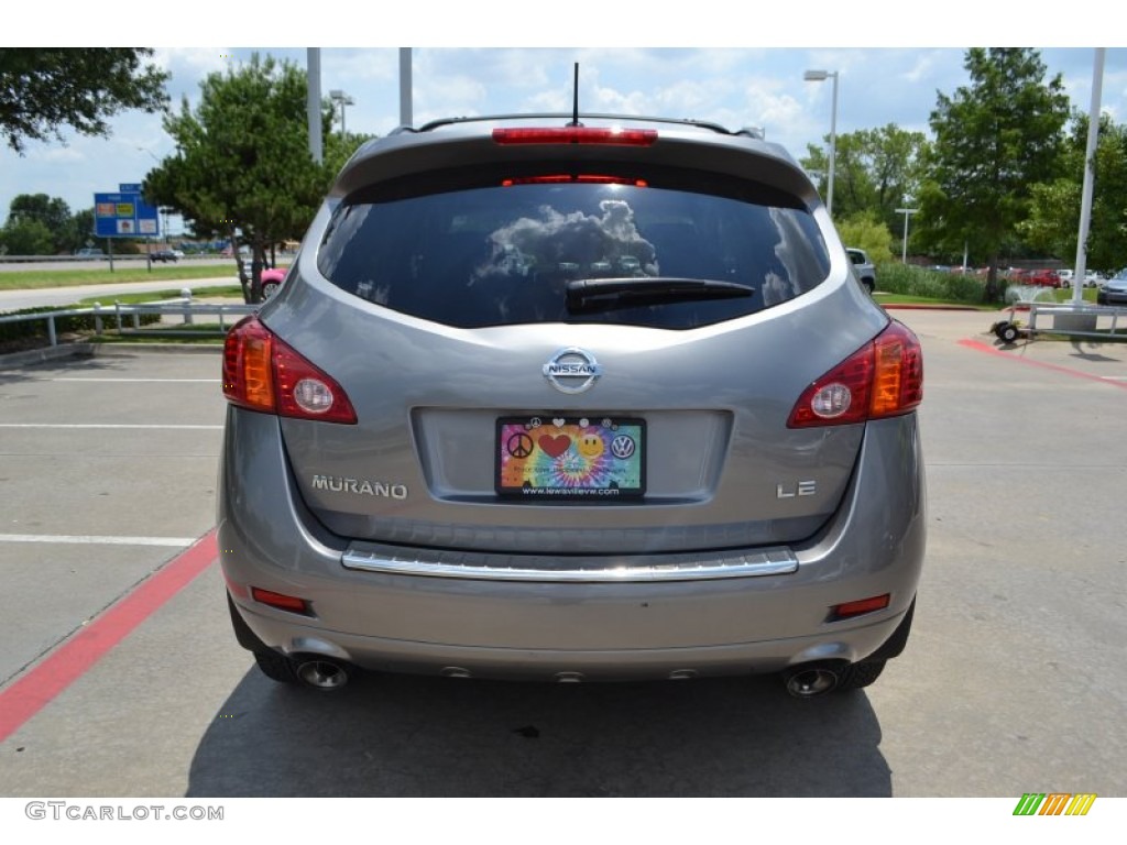 2010 Murano LE - Platinum Graphite Metallic / Black photo #4